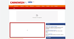 Desktop Screenshot of carnews24.pl